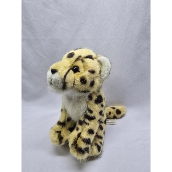WWF World Wildlife Fund Cheetah Leopard Plush Stuffed Animal Realistic Toy - Picture 2 of 8